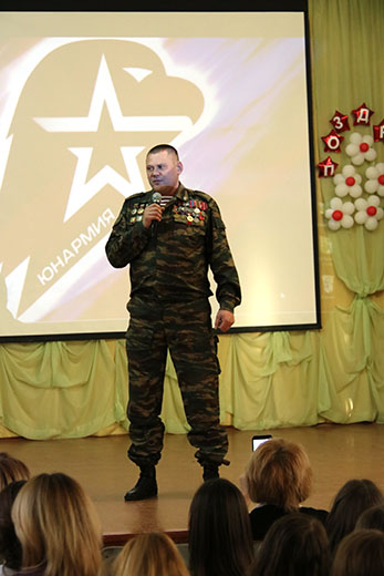 Вступление в Юнармию 22 11 2019 05