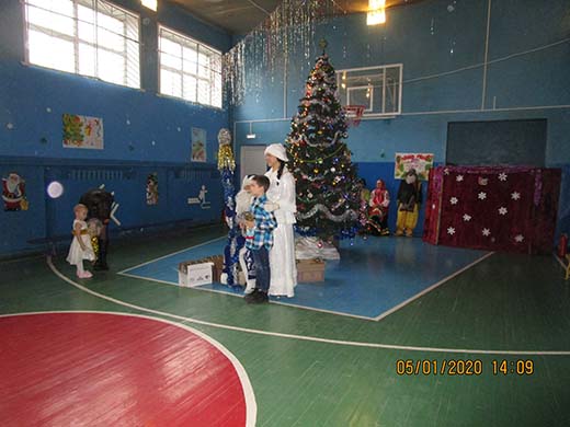 Праздничное новогоднее представление 09
